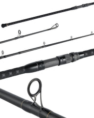 LITTMA surf rod graphite blank emphasizes balance for long casts.