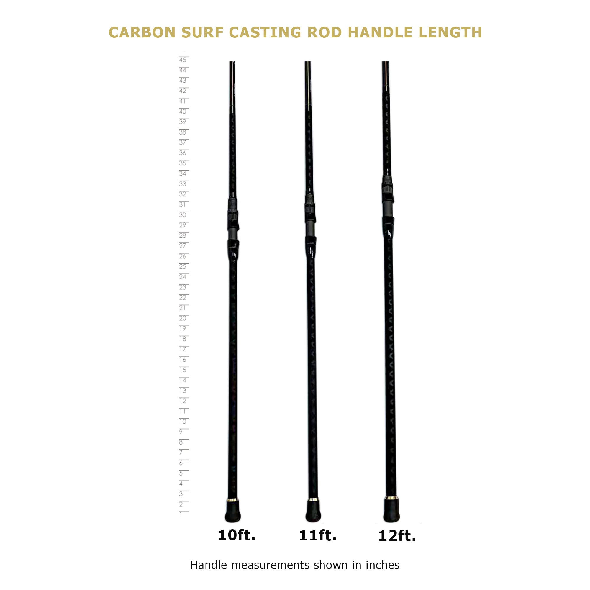 LITTMA surf rod two-piece portable design enables easy transport.