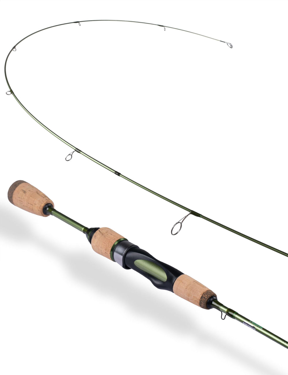 LITTMA Wild Streams ultralight trout rod front view for all day comfort on the water