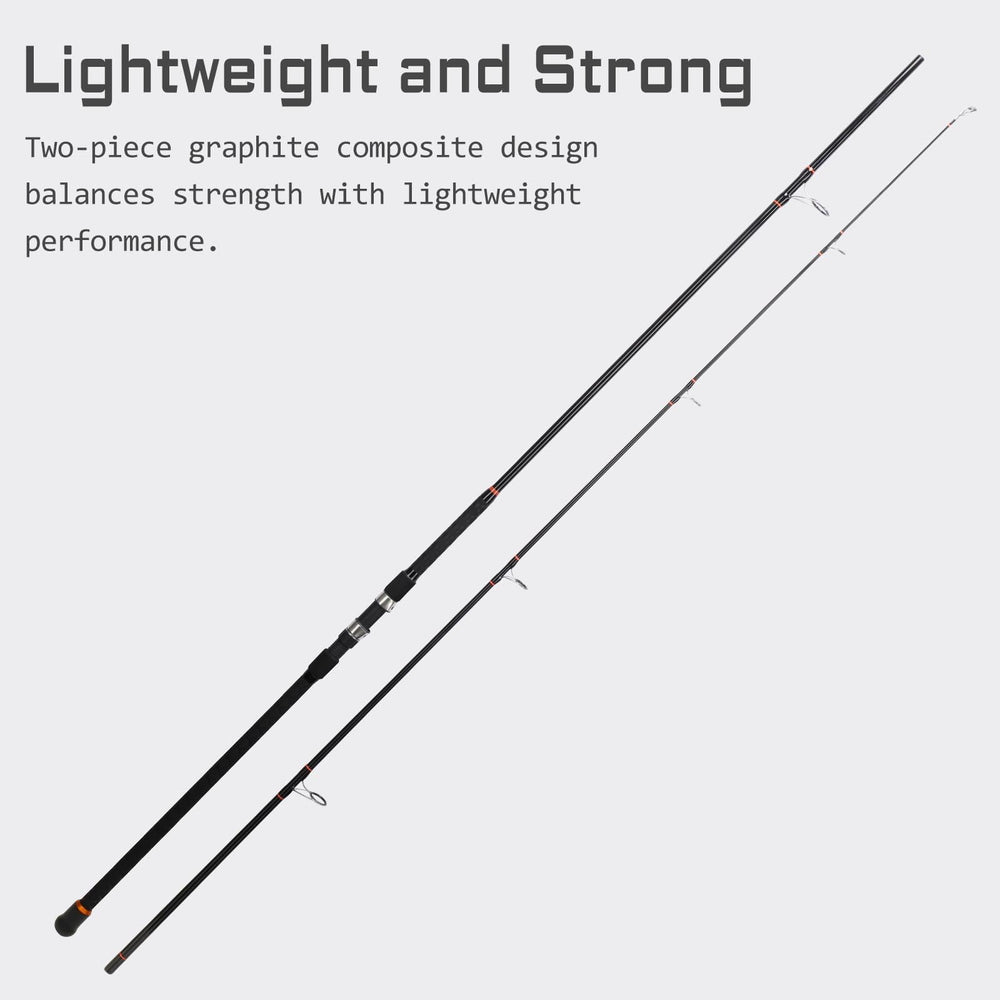 Sensitive tip and strong backbone of LITTMA graphite rod