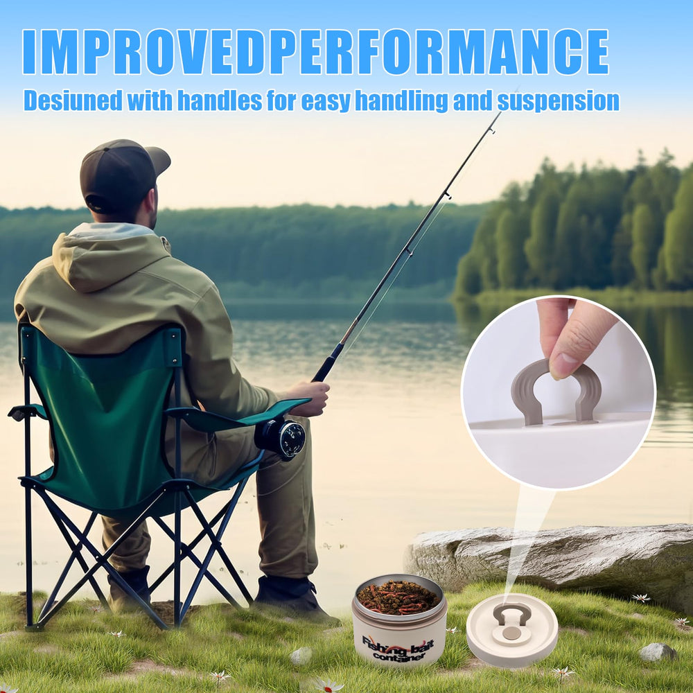 Live bait box in use on a boat