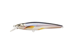 LIVE TARGET Rainbow Smelt Jerkbait, shallow lure with rainbow finish for multi-species casting and trolling.