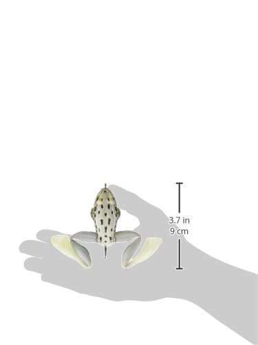 Live Target The Ultimate Frog Stride Bait in action, albino white color boosts lure presence.
