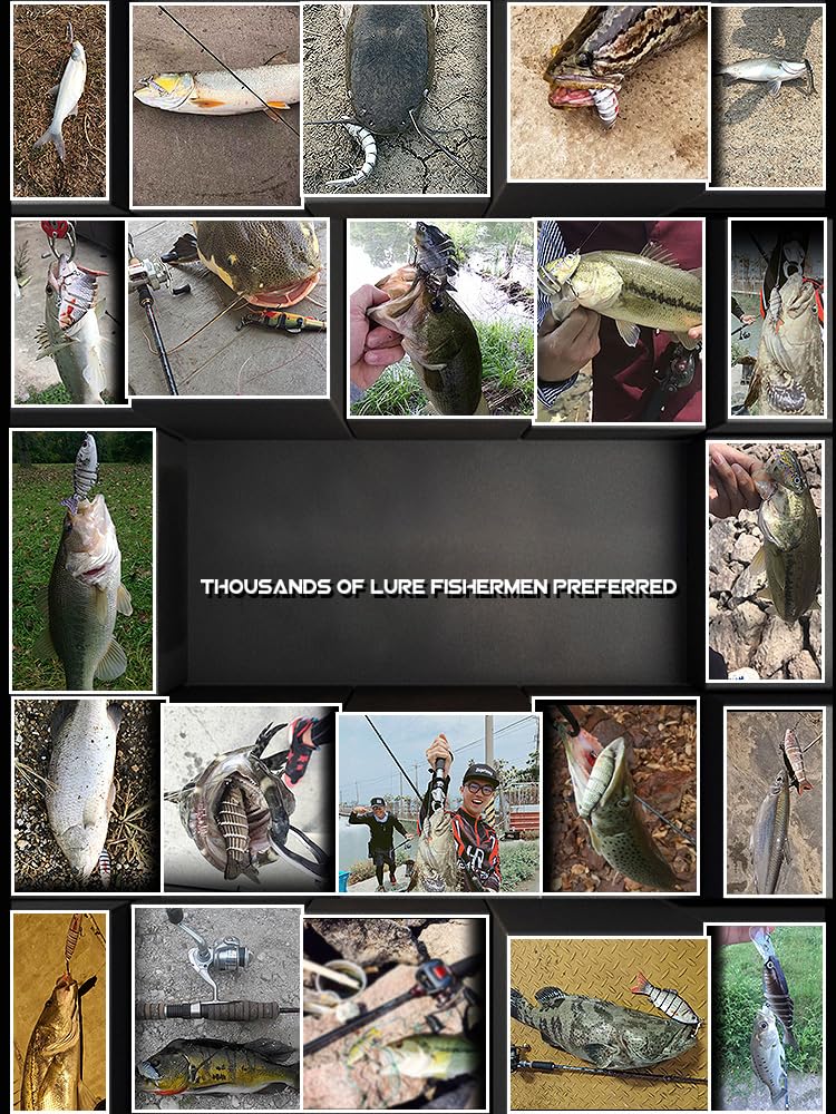 LiveOnce realistic color patterns mirroring natural prey for versatile fishing.