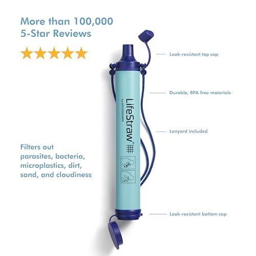 LifeStraw microfiltration membrane closeup highlights compact design for portable protection.