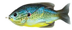 LIVE TARGET hollow body sunfish in blue-yellow pumpkinseed, lifelike forage for bass and pike