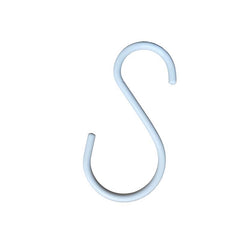 Living Accents steel S Extender Hook White, 3.5 in, ideal for hanging planters and lanterns.