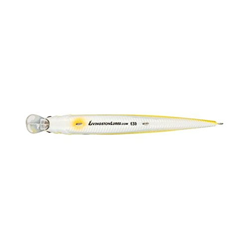 Livingston JerkMaster 121 Chartreuse Shad packaging ready for tournament use