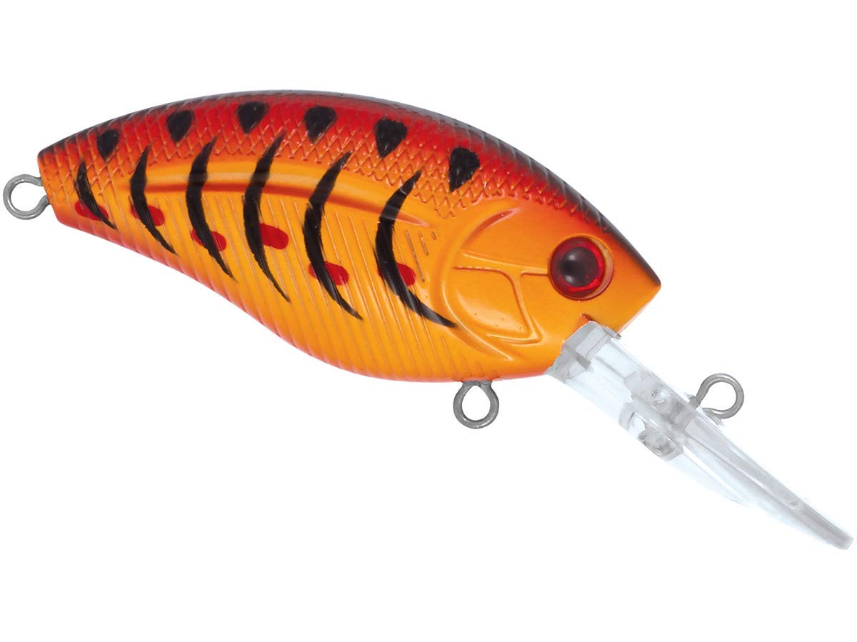 Livingston Lures Howeller DMC Plus Crankbait front view showing realistic crawfish action.