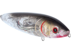 Livingston Lures Pro Sizzle side view highlights lure profile in water