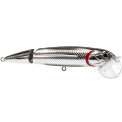 Livingston Lures Walking Boss II Jr.4 Black Back Chrome Shad attracts inshore fish with walking action