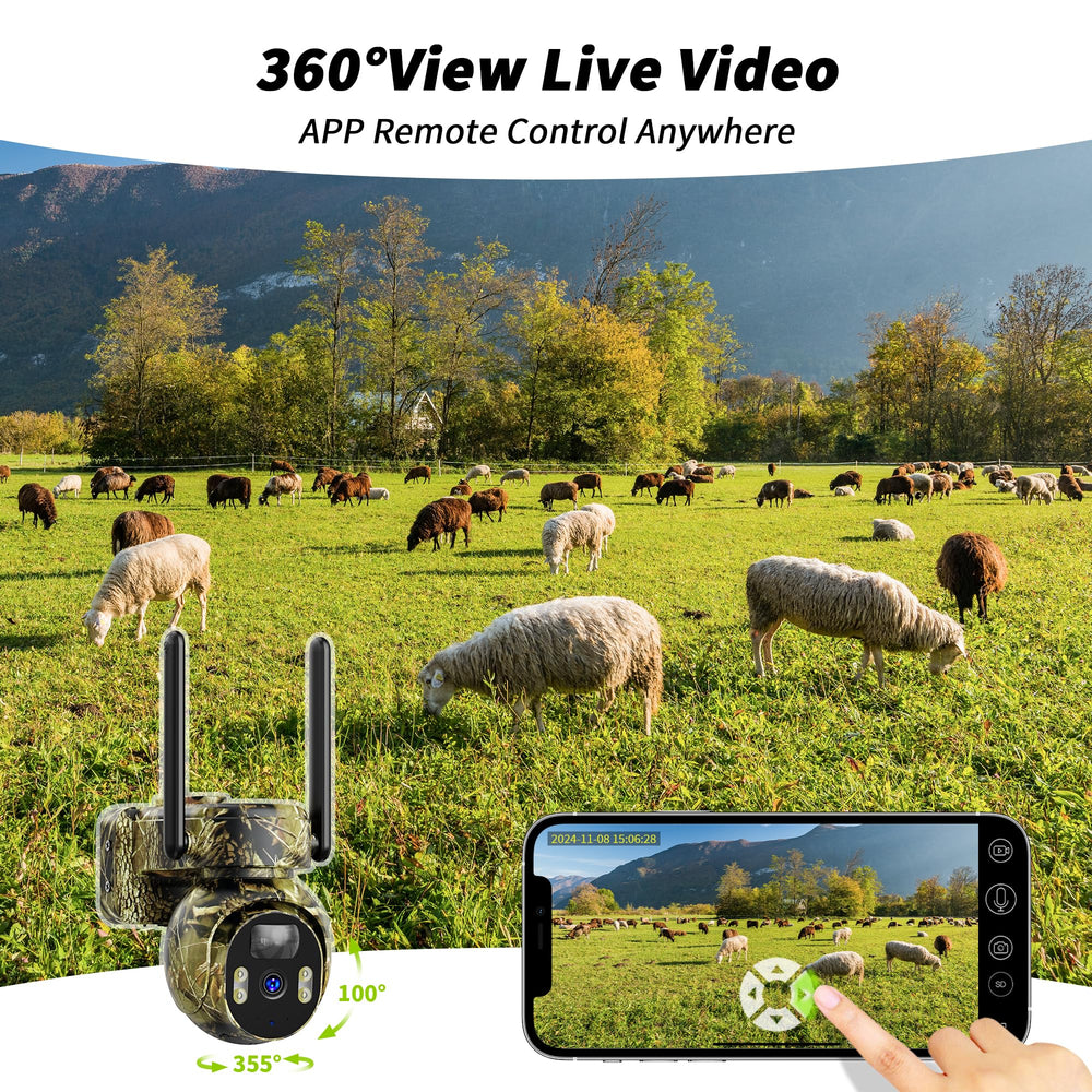 LIWAN cloud storage and local SD option provide flexible footage access.