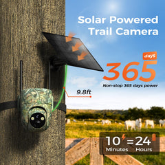 Liwan Cellular Trail Camera night vision in color for wildlife at night.