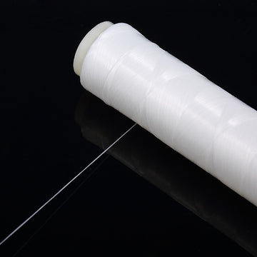Long-tailed elastic bait thread ready to use for sea rigs