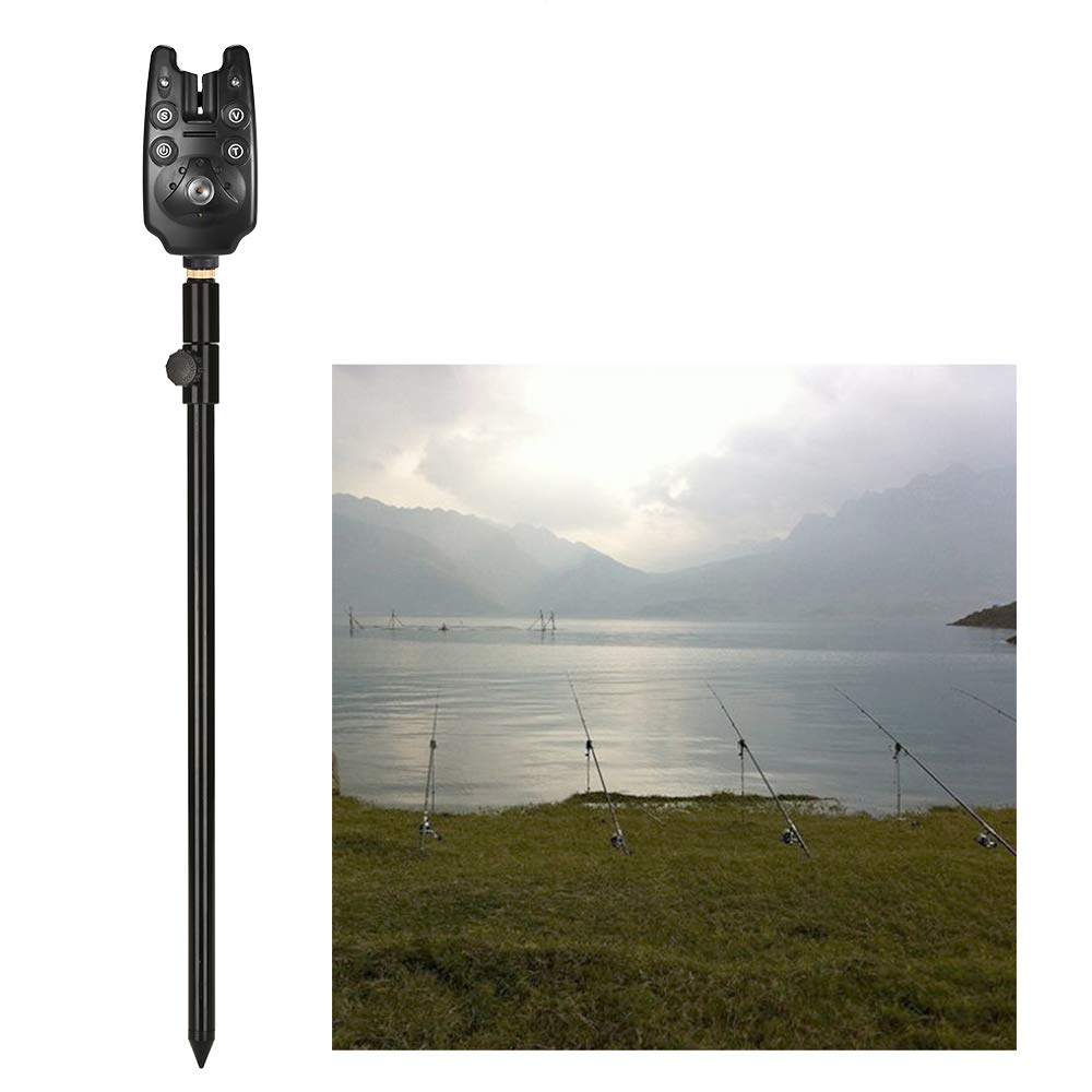 Adjustable tone, volume and sensitivity on bite alarms
