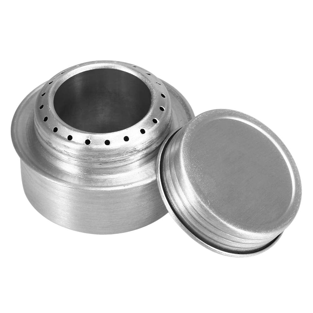 Lixada alcohol stove for camping and picnics, quick boil option.
