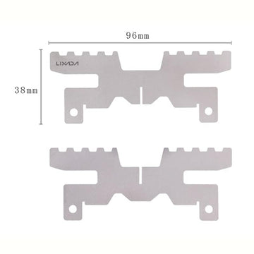 Lixada alcohol stove support bracket keeps your setup secure on camping trips.