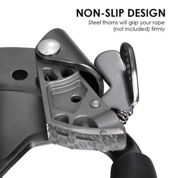 Lixada ascender body made from aviation aluminum-magnesium alloy for strength and lightness