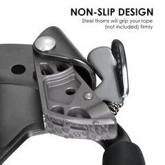 Lixada ascender body made from aviation aluminum-magnesium alloy for strength and lightness