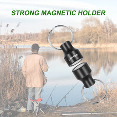 Lixada aviation aluminum magnet clip resists corrosion for durable outdoor use.