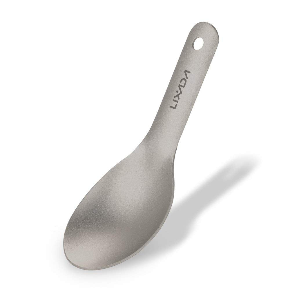 Lixada backpacking spoon suits trail meals with compact gear.