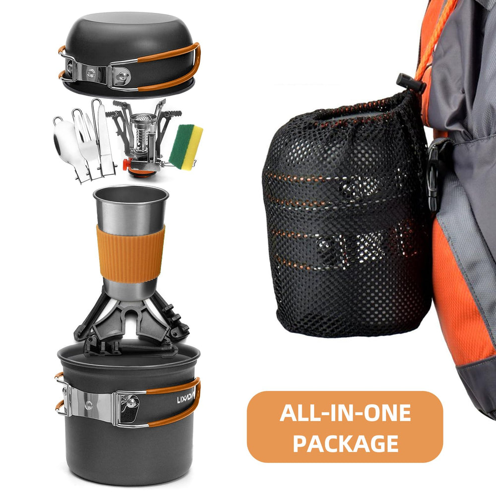 Lixada camping cookware set small pot ideal for small portions