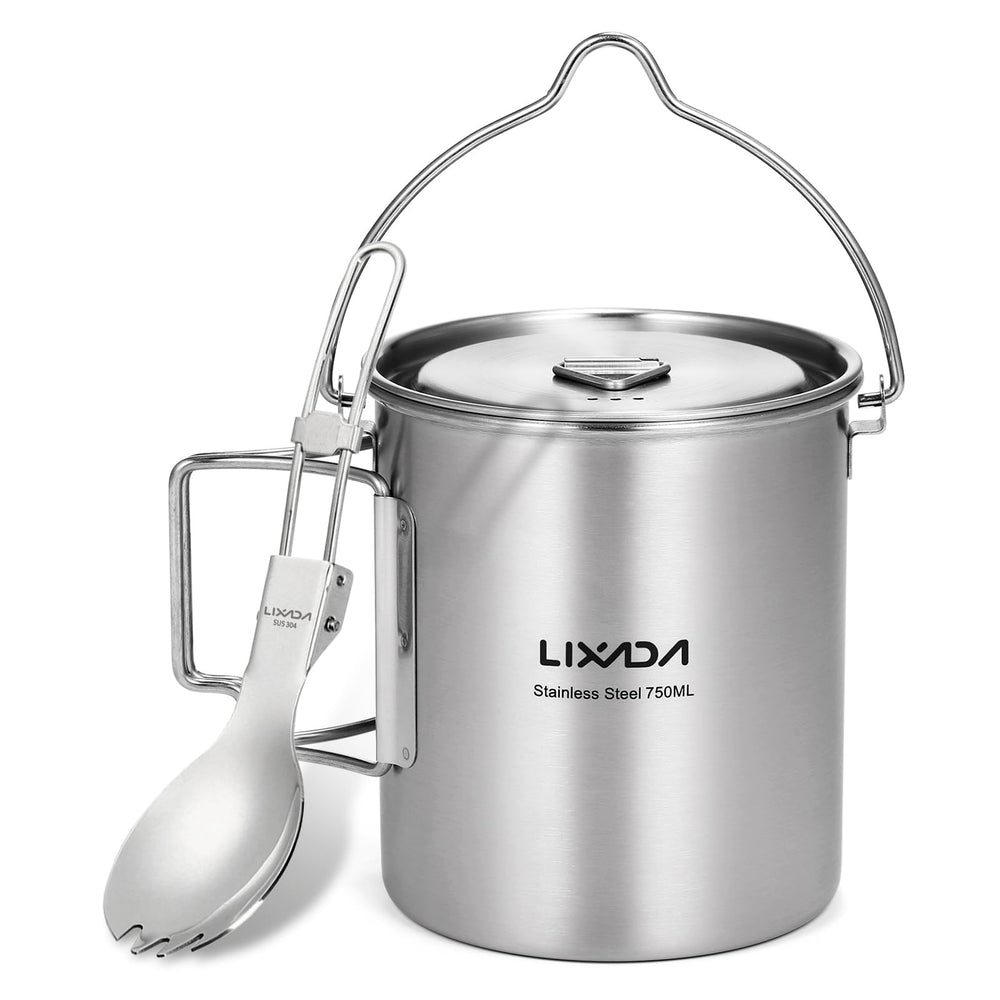 Lixada camping cup gradation marks show oz and ml for precise portions