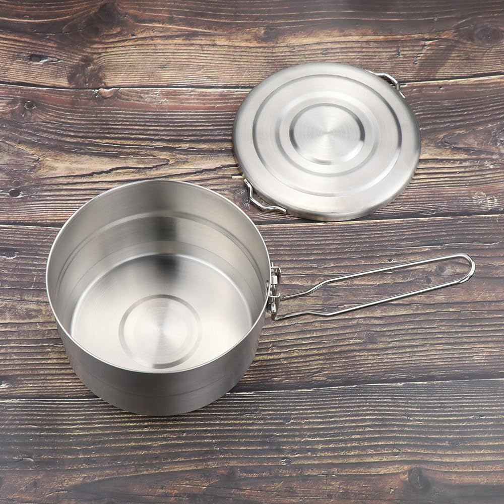 Lixada induction-compatible camping pot suitable for various stoves.