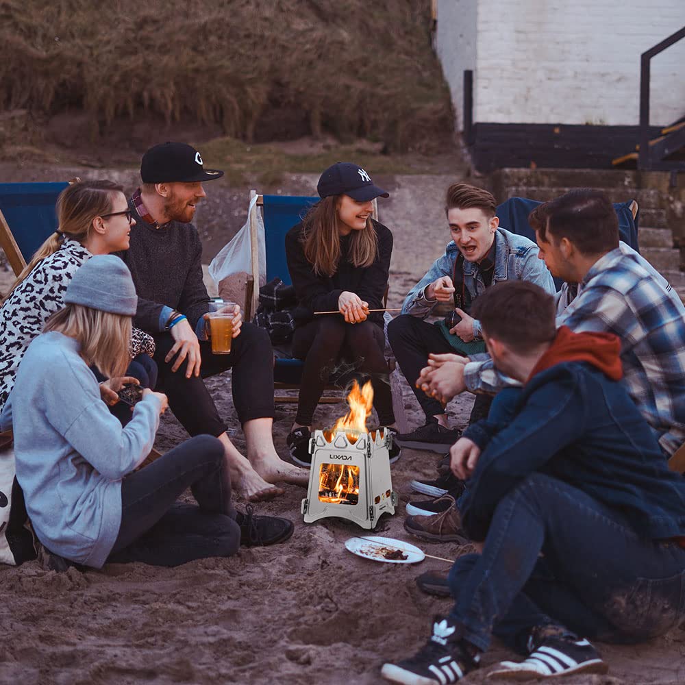 Lixada camp stove multipurpose tool for camping, picnics, and hikes.