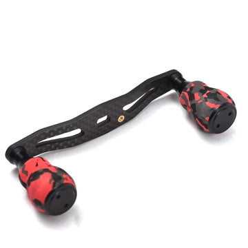 Lixada carbon baitcasting handle left view improves balance for casting precision