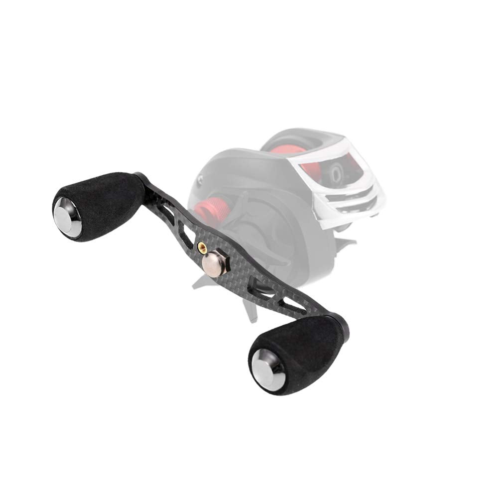 Left-handed reel handle suitable for trolling reels