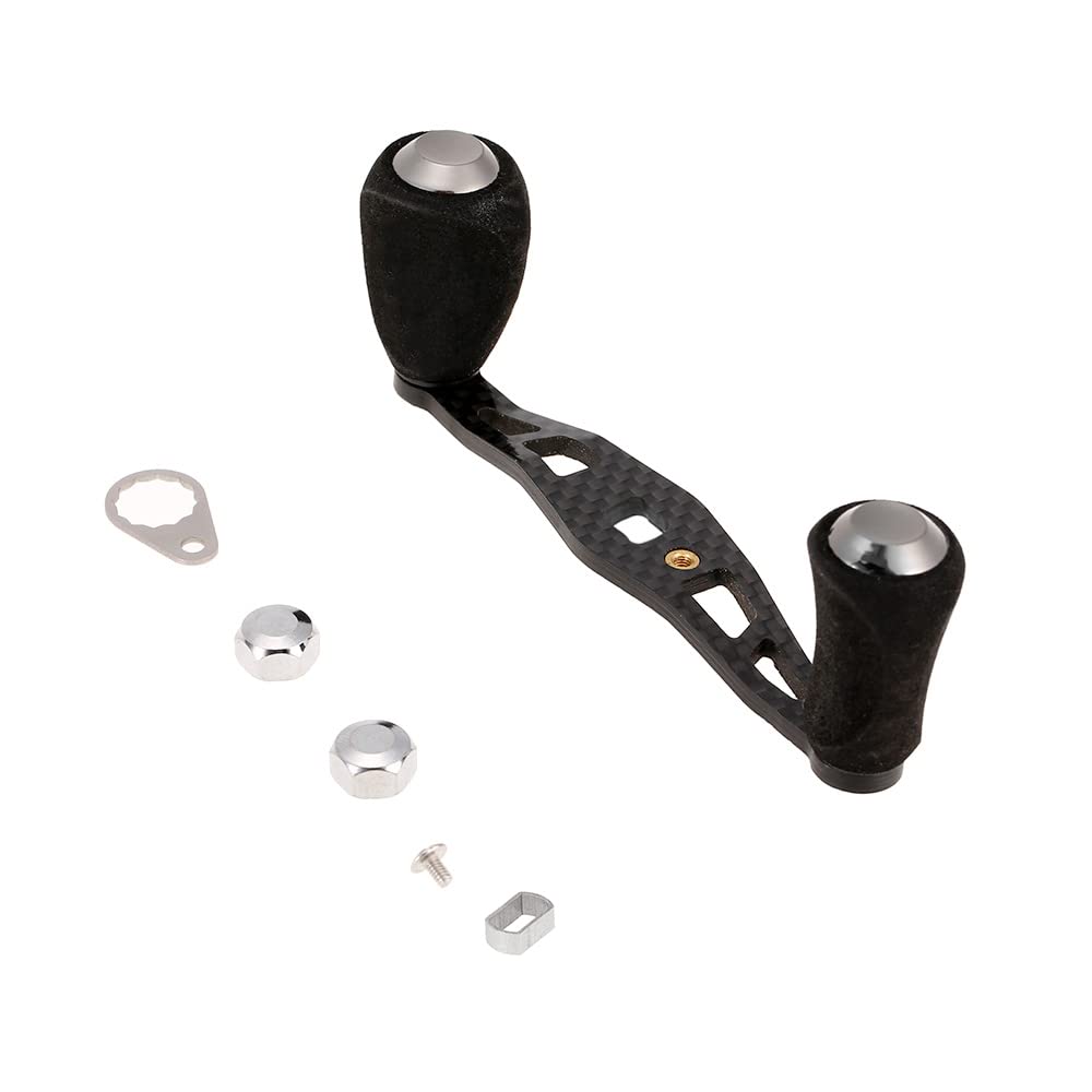 Non-slip EVA grip on Lixada carbon reel handle