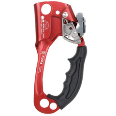 Lixada climbing hand ascender for 8-13 mm rope with durable aluminum-magnesium body.