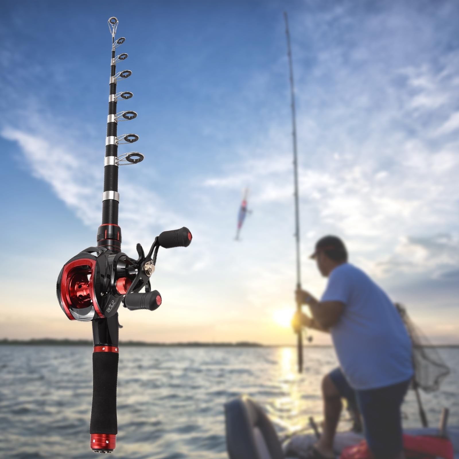Lixada complete fishing kit setup for beginners and pros alike.