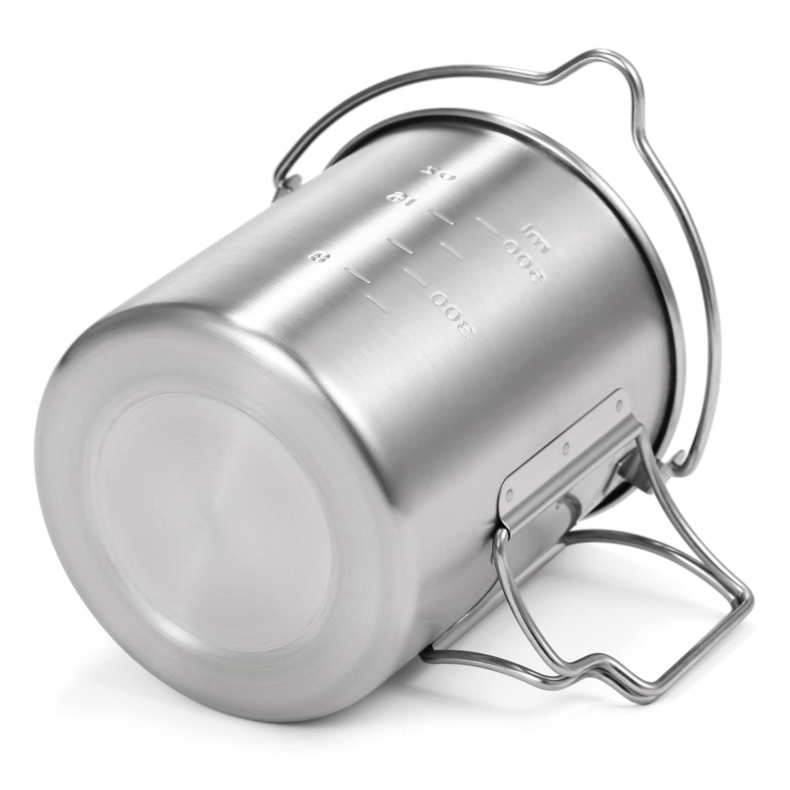 Lixada dishwasher-safe cup after a hiking trip for quick cleaning.