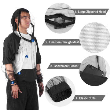 Lixada Fine Net Cover gloves add lightweight protection during activities.