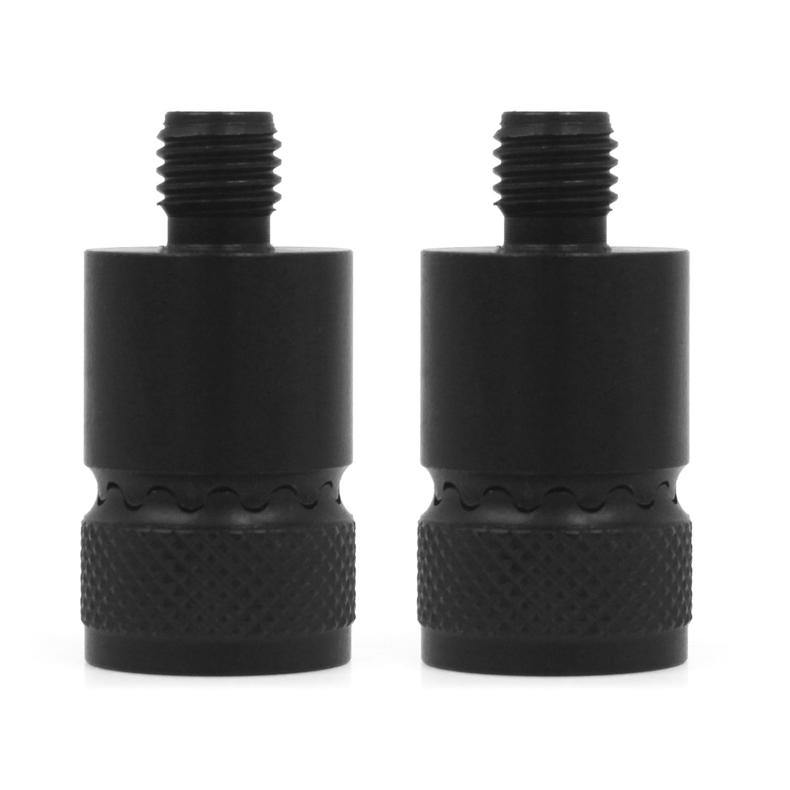 Lixada fishing alarm connector close-up shows rugged aluminum body and quick-release action for fast setup.