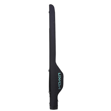Lixada fishing rod bag with hard-shell bottom protects your 130 cm rod during travel.