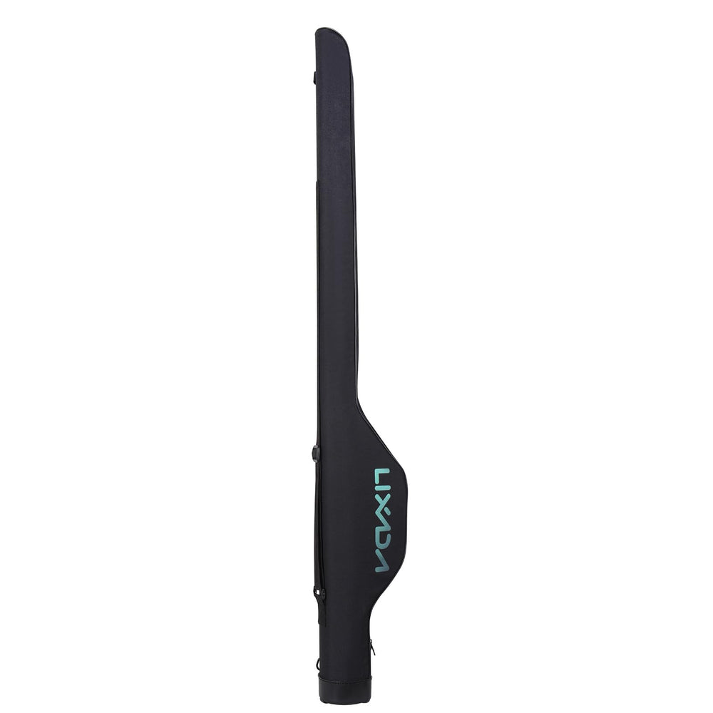 Lixada fishing rod bag with hard-shell bottom protects your 130 cm rod during travel.