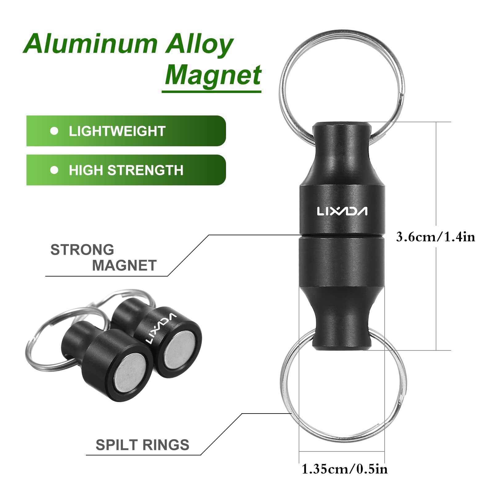 Lixada fly fishing net retractor keeps gear reachable yet hands-free.