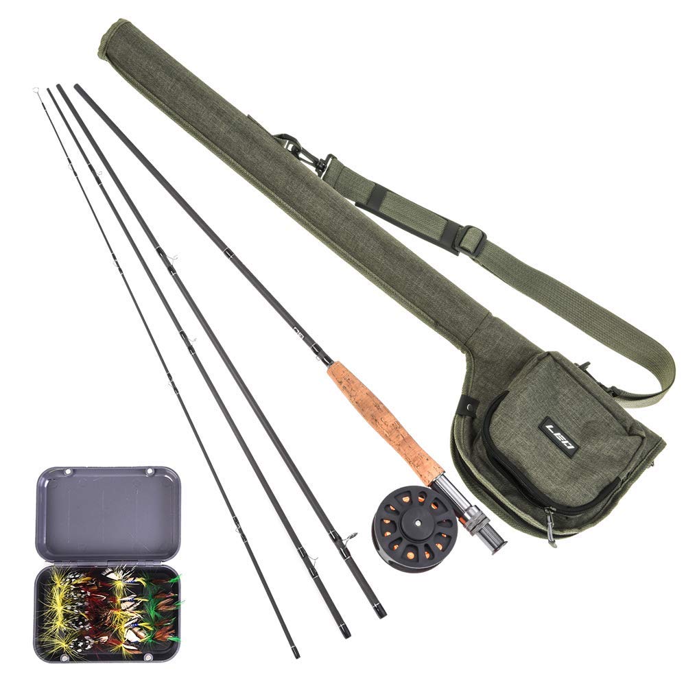 Lixada fly fishing rod and reel combo—complete setup for beginners and pros.