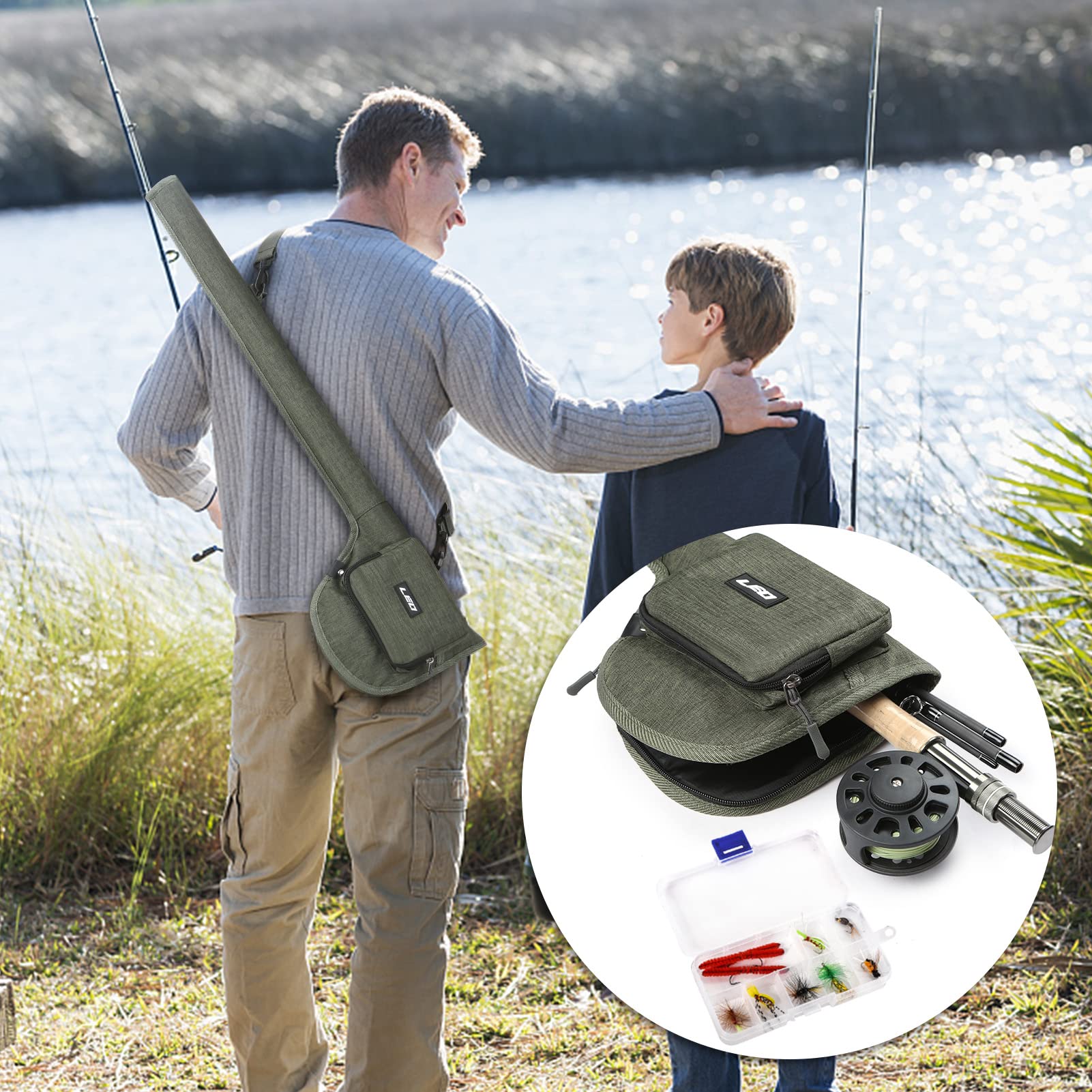 Canvas construction with reinforced stitching delivers durable performance.