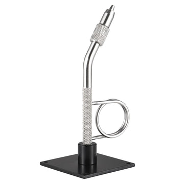 Lixada fly tying vise with base setup for stable, precise hook tying.