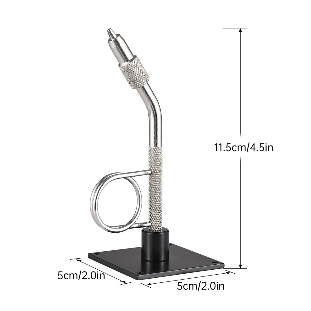 Lixada fly tying vise with hair pliers function for versatile tying.