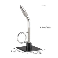 Lixada fly tying vise with hair pliers function for versatile tying.