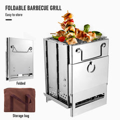Lixada folding stove fits in a compact carry bag for transport.