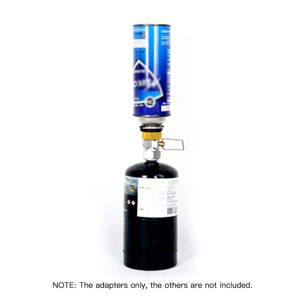 Lixada Gas Saver Plus refill compatibility with flat tanks demonstrated