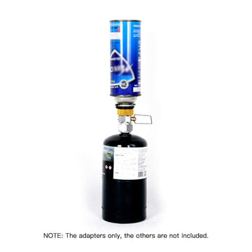 Lixada Gas Saver Plus refill compatibility with flat tanks demonstrated