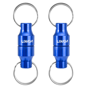 Lixada magnetic net release holder clip keeps your net within reach on the water.