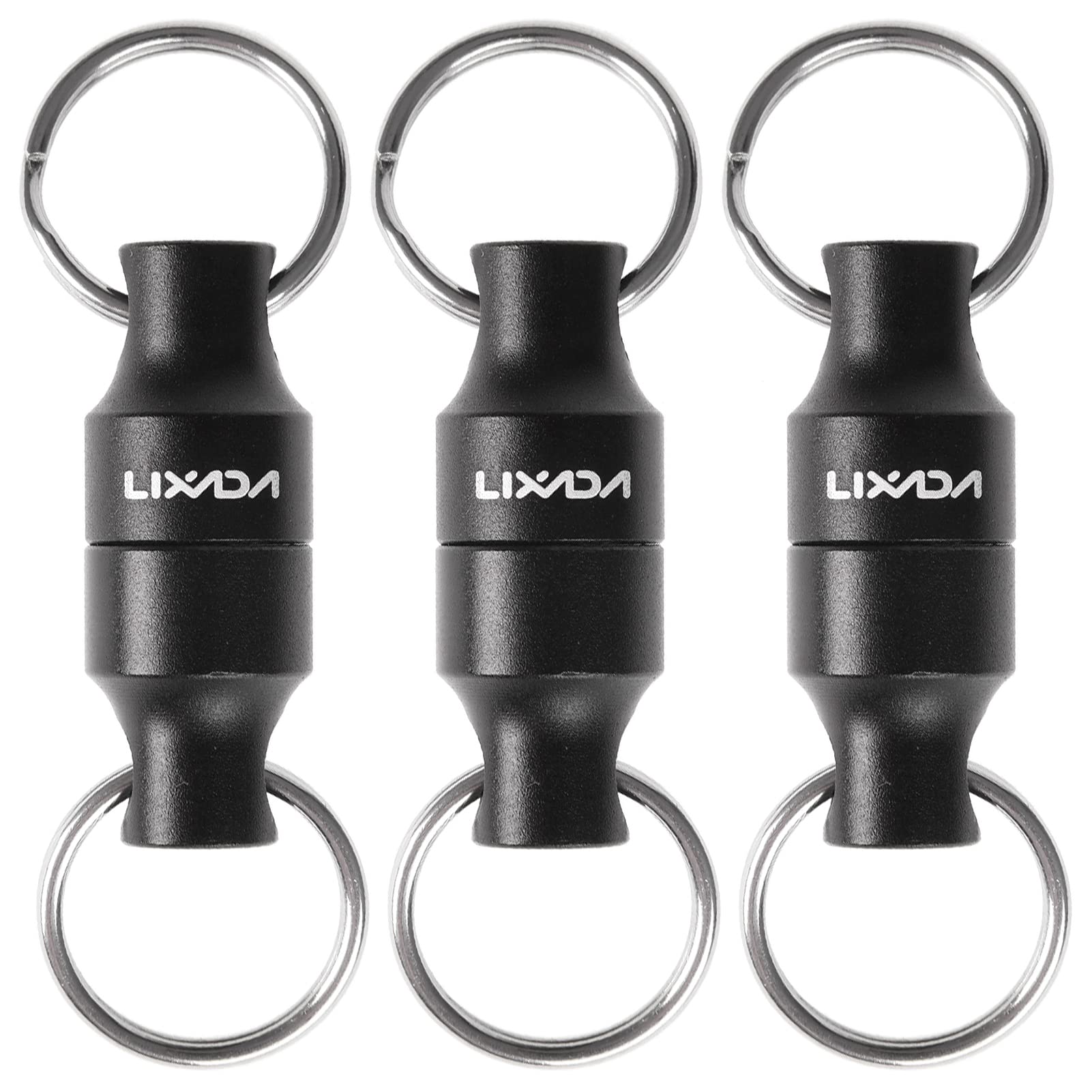 Lixada magnetic net release holder clip secures the landing net during casting and wading.